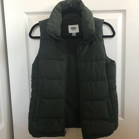 Old Navy Olive Green Vest - Picture 2 of 2